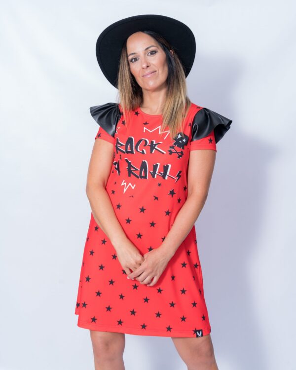 Vestido “Rock’n Roll Red”