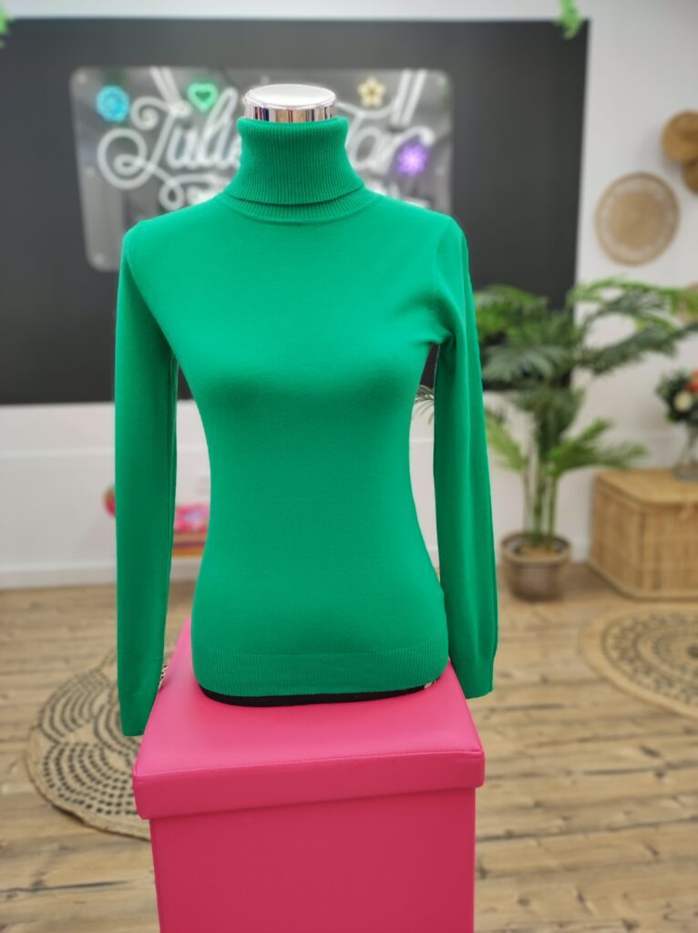 Jersey de cuello vuelto