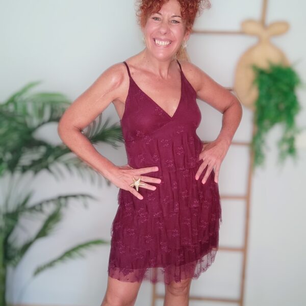 Vestido encaje
